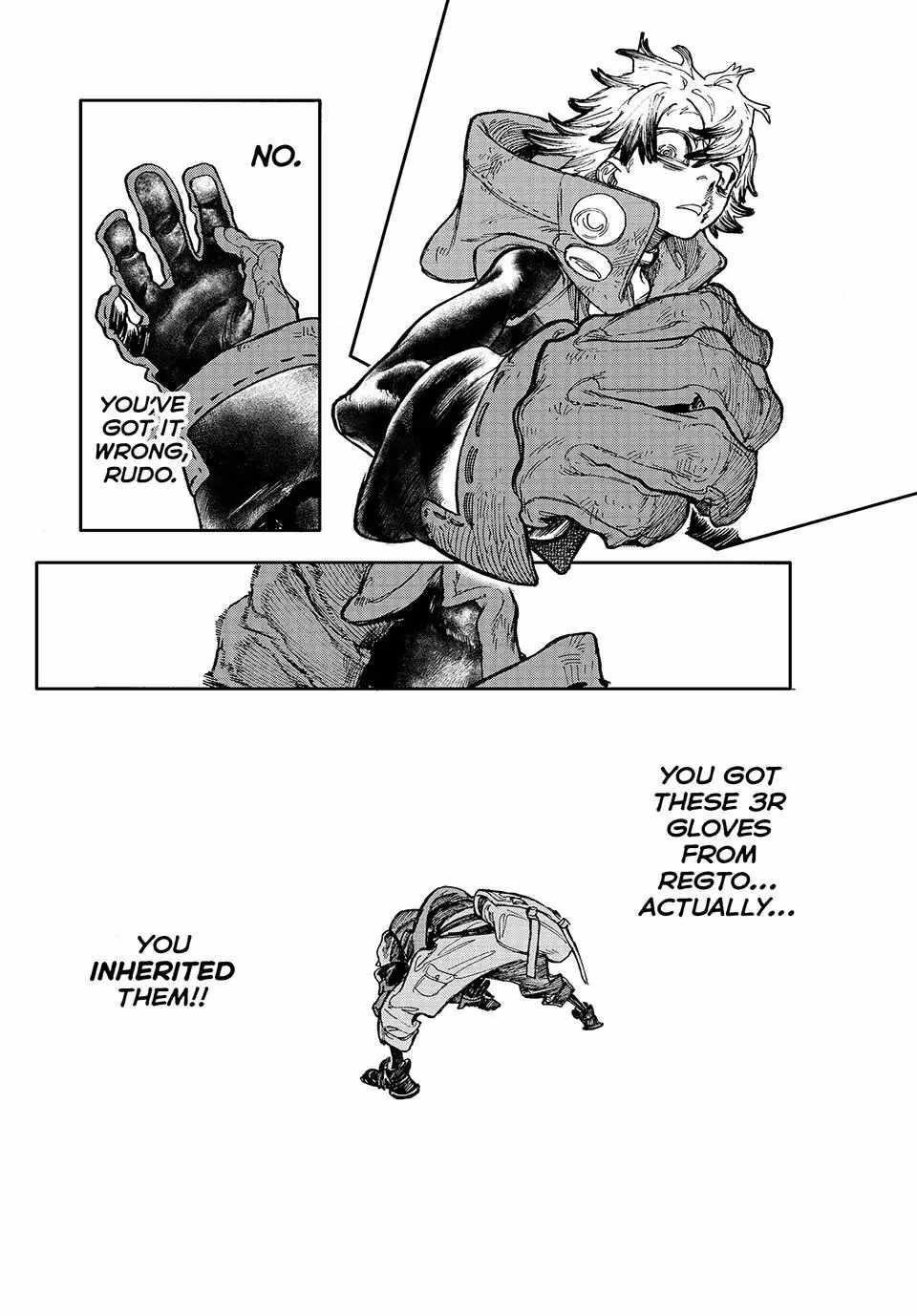 Gachiakuta Manga Chapter 74 page 15 - ”Power Up”