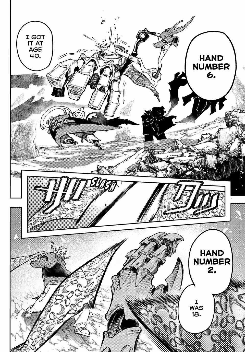 Gachiakuta Manga Chapter 74 page 7 - ”Power Up”