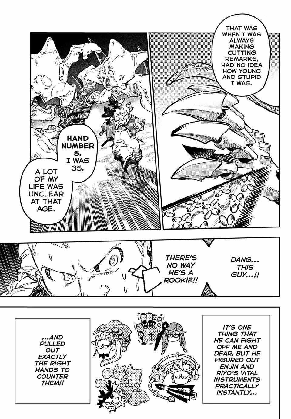 Gachiakuta Manga Chapter 74 page 8 - ”Power Up”