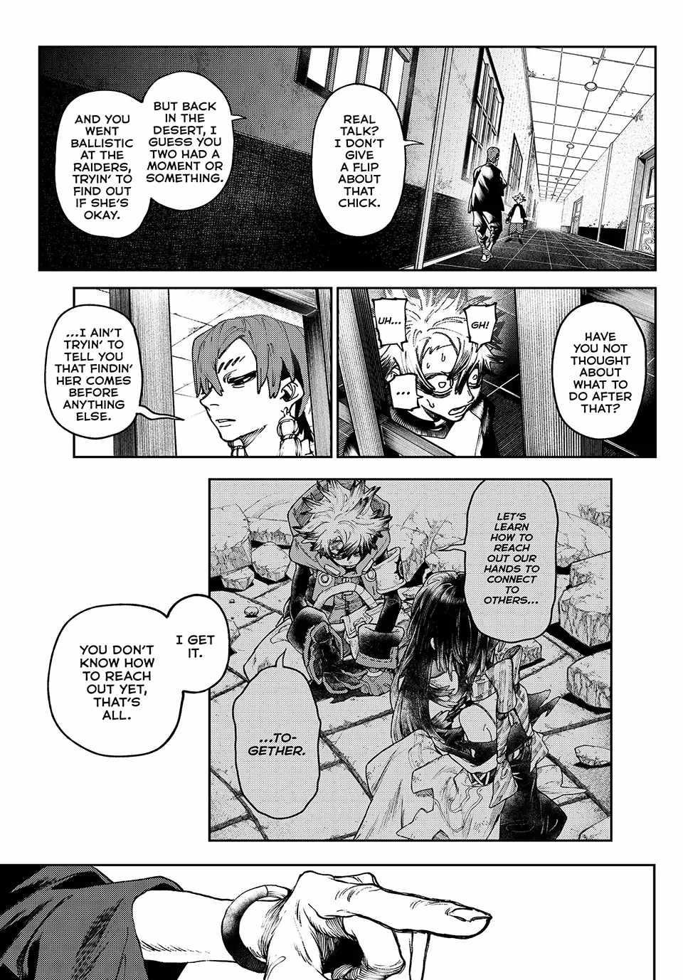 Gachiakuta Manga Chapter 84 page 11 - A Man who Knows