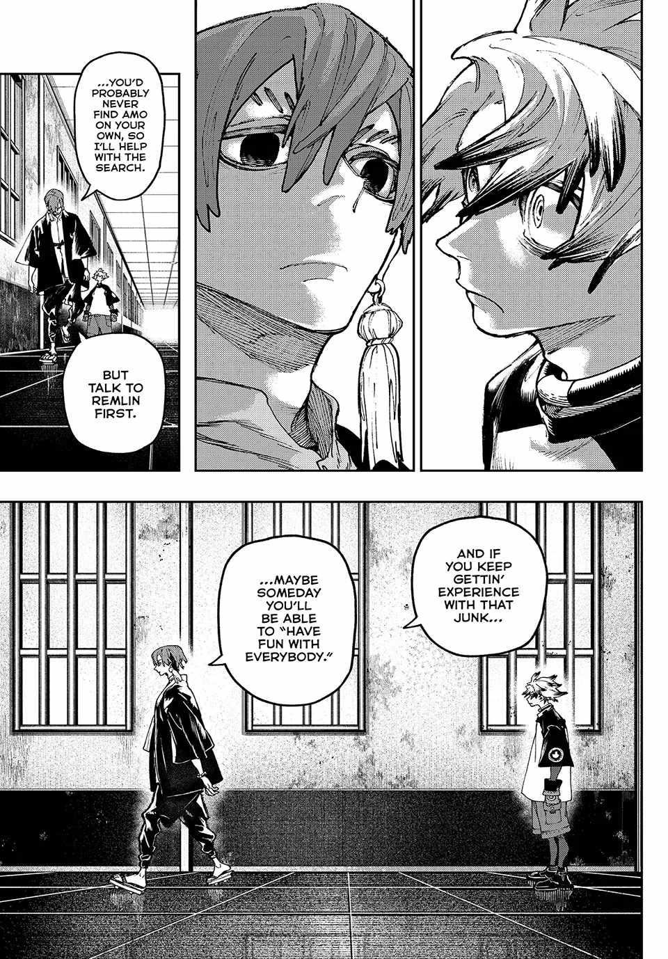 Gachiakuta Manga Chapter 84 page 13 - A Man who Knows