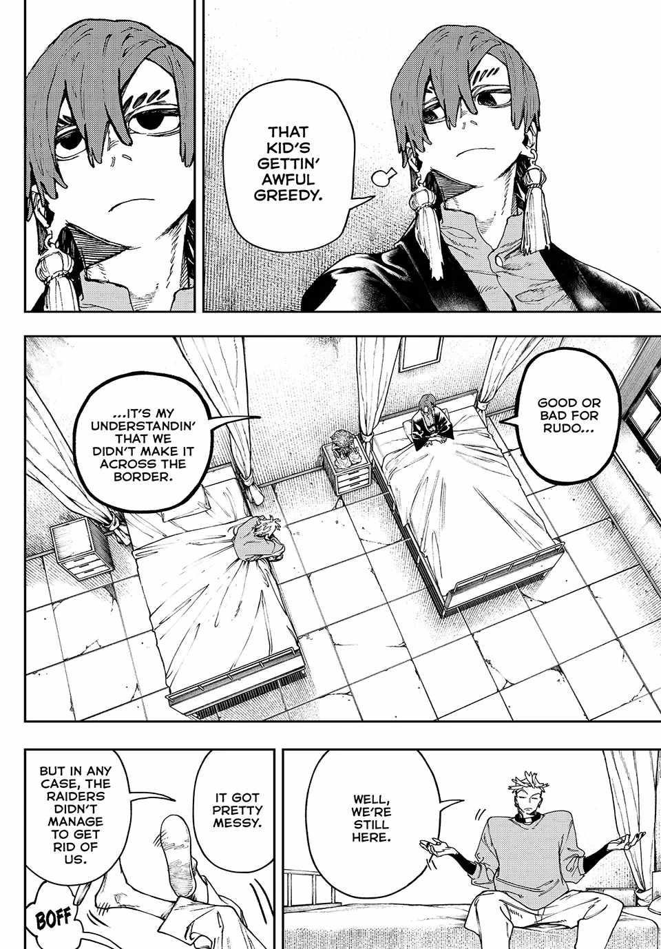 Gachiakuta Manga Chapter 84 page 4 - A Man who Knows