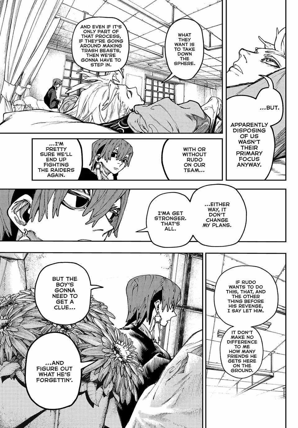 Gachiakuta Manga Chapter 84 page 5 - A Man who Knows