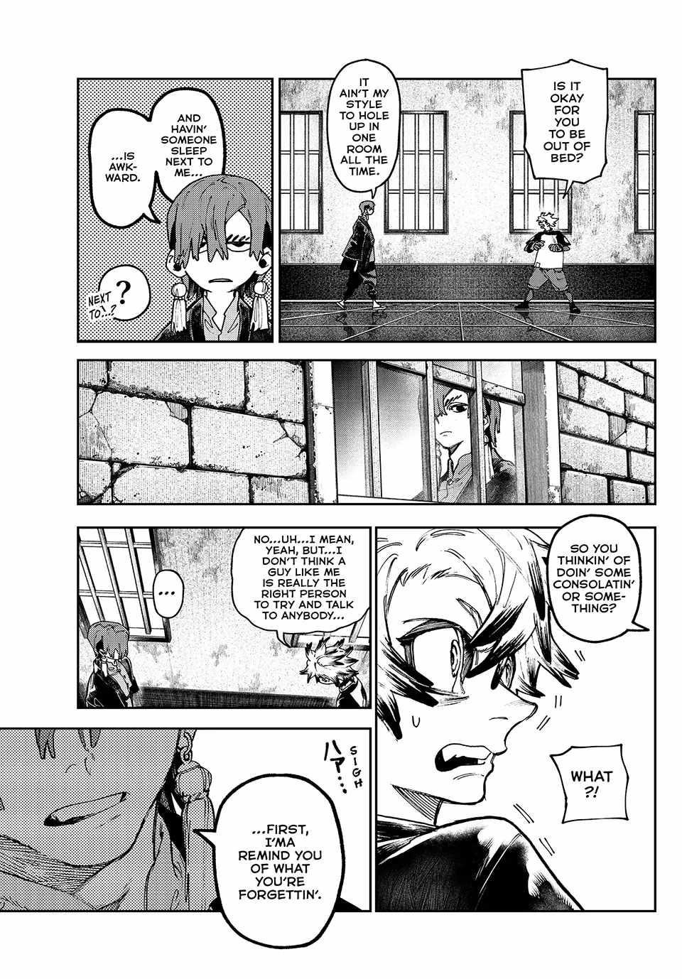 Gachiakuta Manga Chapter 84 page 9 - A Man who Knows