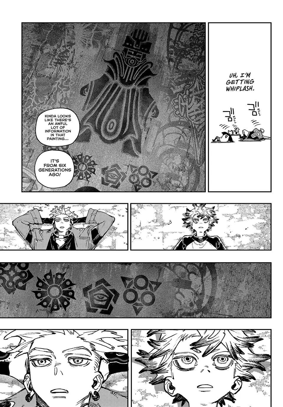 Gachiakuta Manga Chapter 87 page 12 - ”Ancestry”