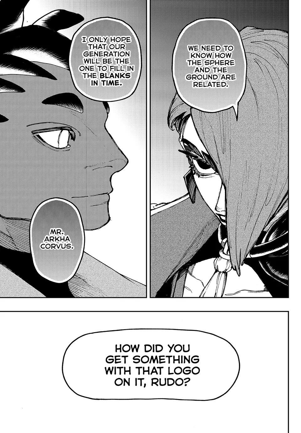 Gachiakuta Manga Chapter 87 page 16 - ”Ancestry”