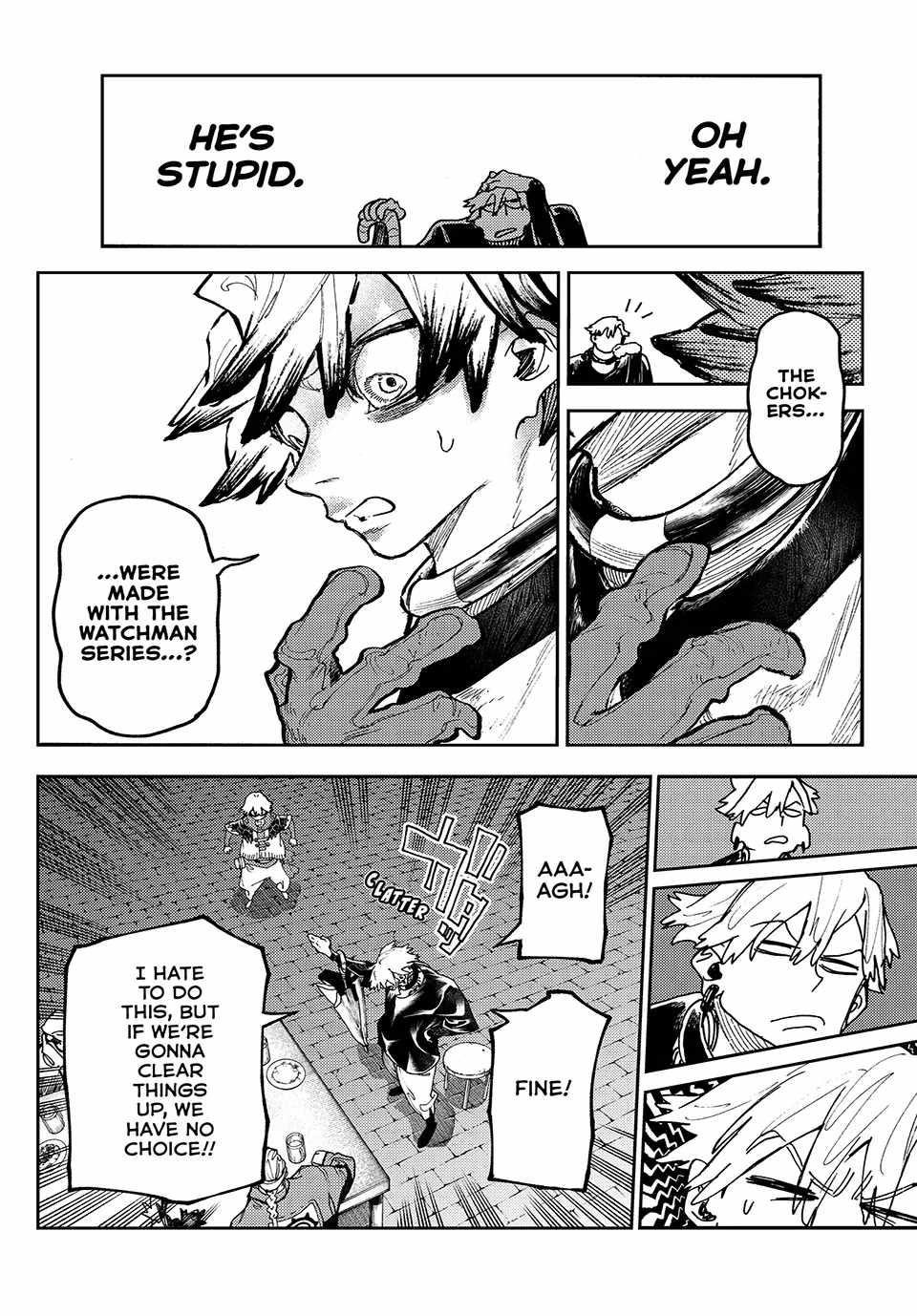 Gachiakuta Manga Chapter 89 page 16 - Finding Information