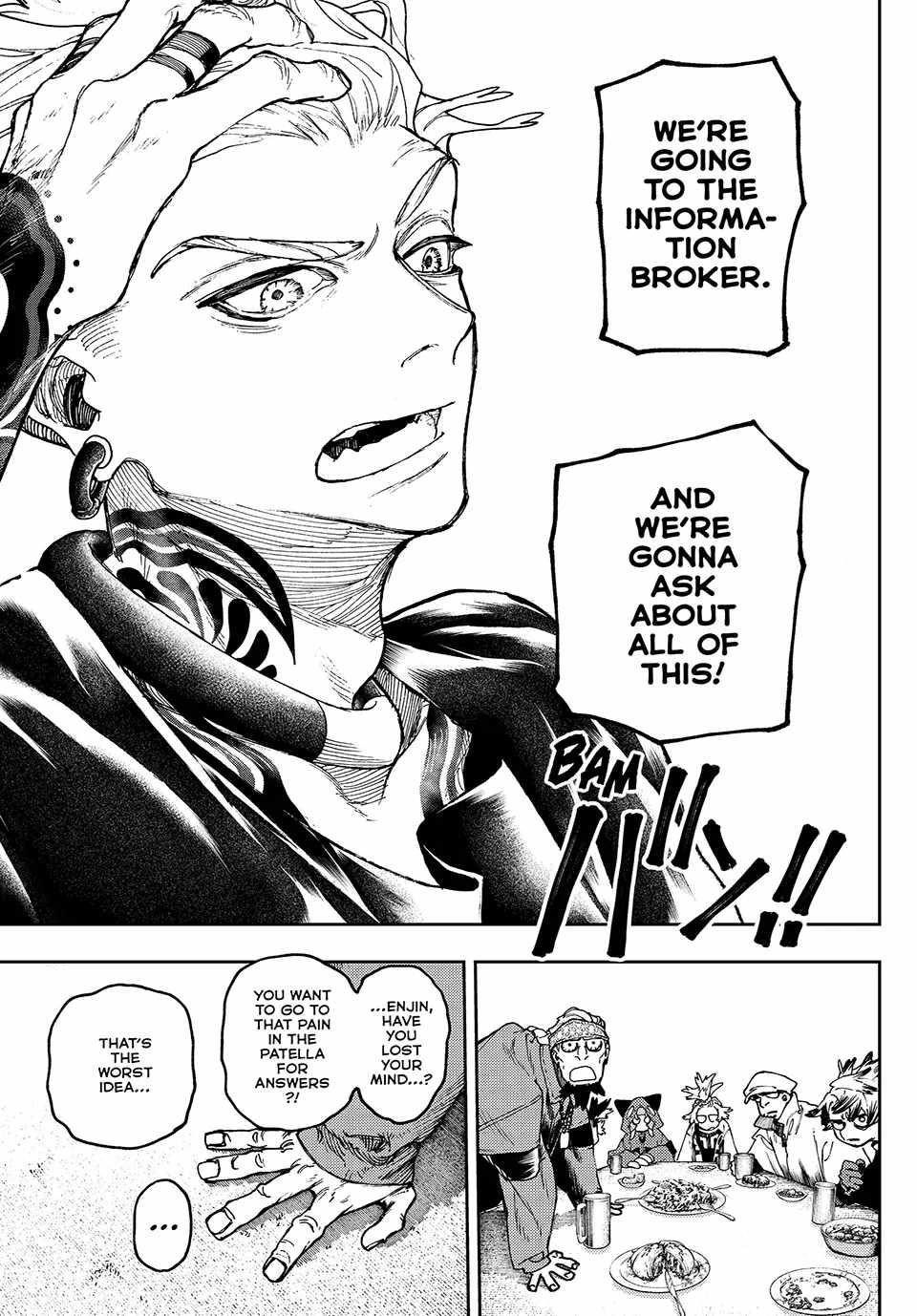 Gachiakuta Manga Chapter 89 page 17 - Finding Information