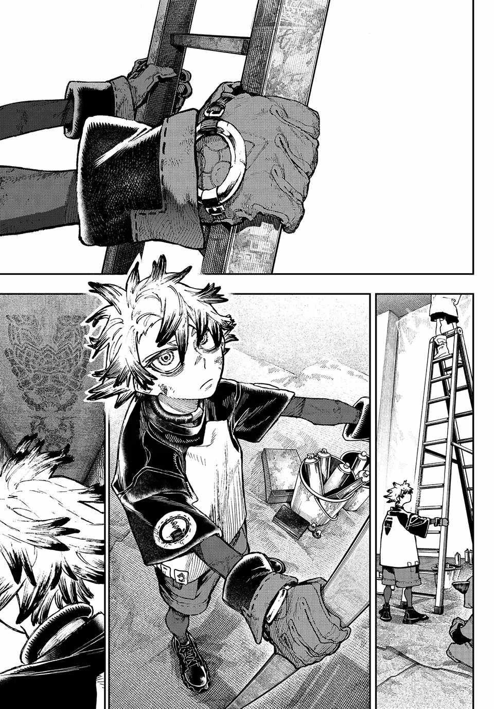 Gachiakuta Manga Chapter 89 page 5 - Finding Information