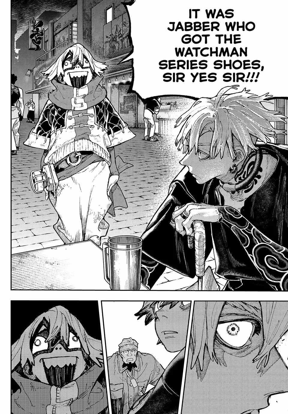 Gachiakuta Manga Chapter 89 page 8 - Finding Information