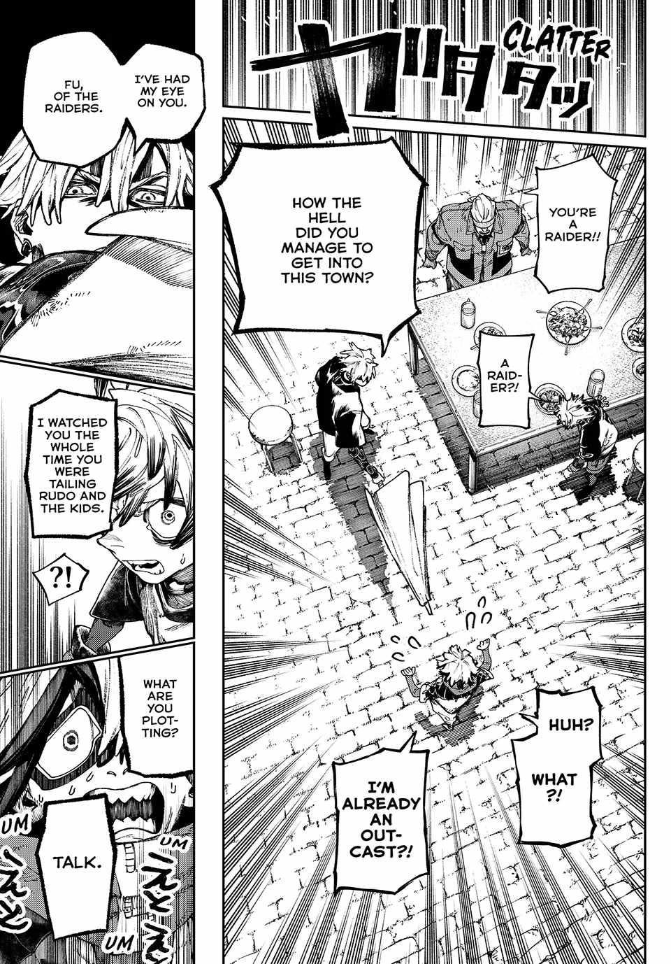 Gachiakuta Manga Chapter 89 page 9 - Finding Information