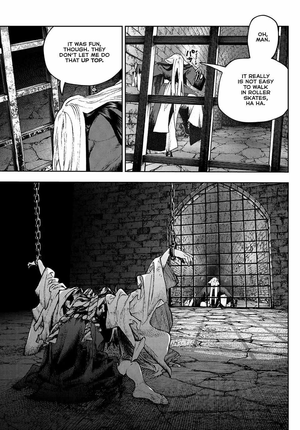 Gachiakuta Manga Chapter 92 page 13 - Tamsy's Day Off