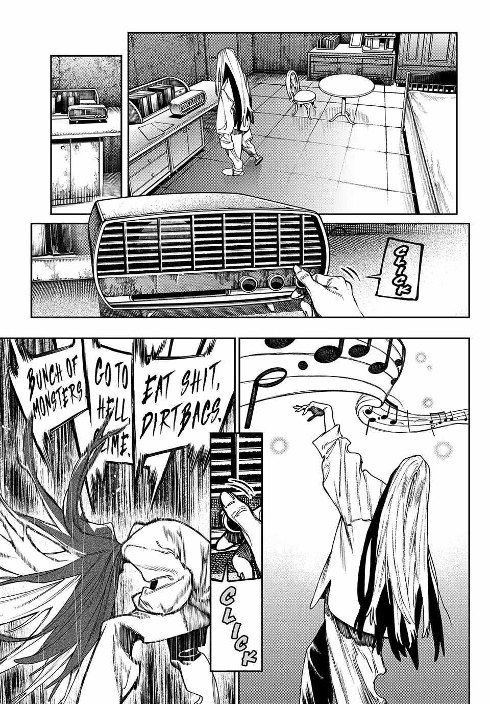 Gachiakuta Manga Chapter 92 page 3 - Tamsy's Day Off