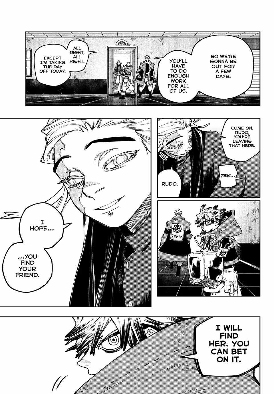 Gachiakuta Manga Chapter 92 page 7 - Tamsy's Day Off