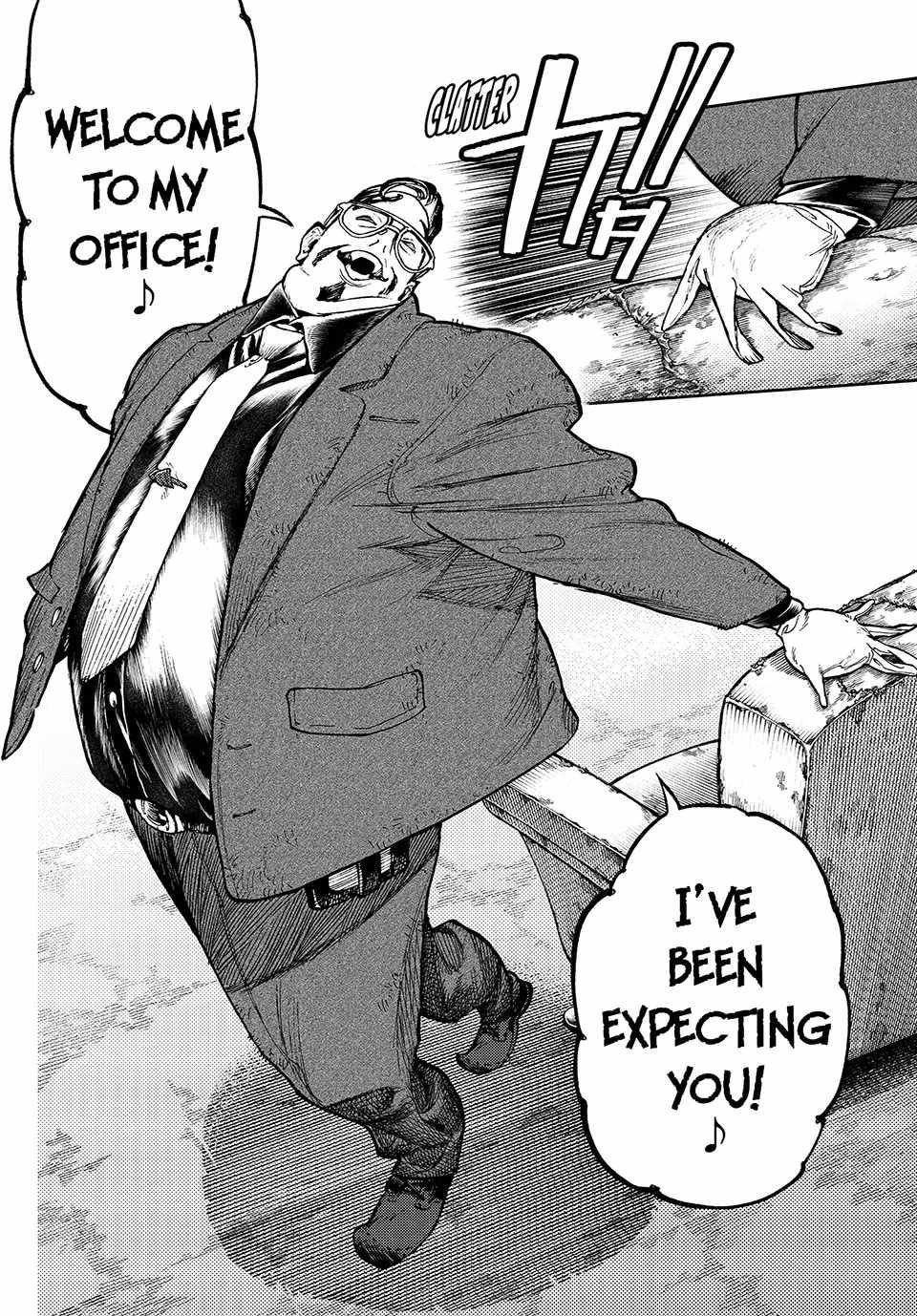 Gachiakuta Manga Chapter 93 page 10 - Kuro the information broker