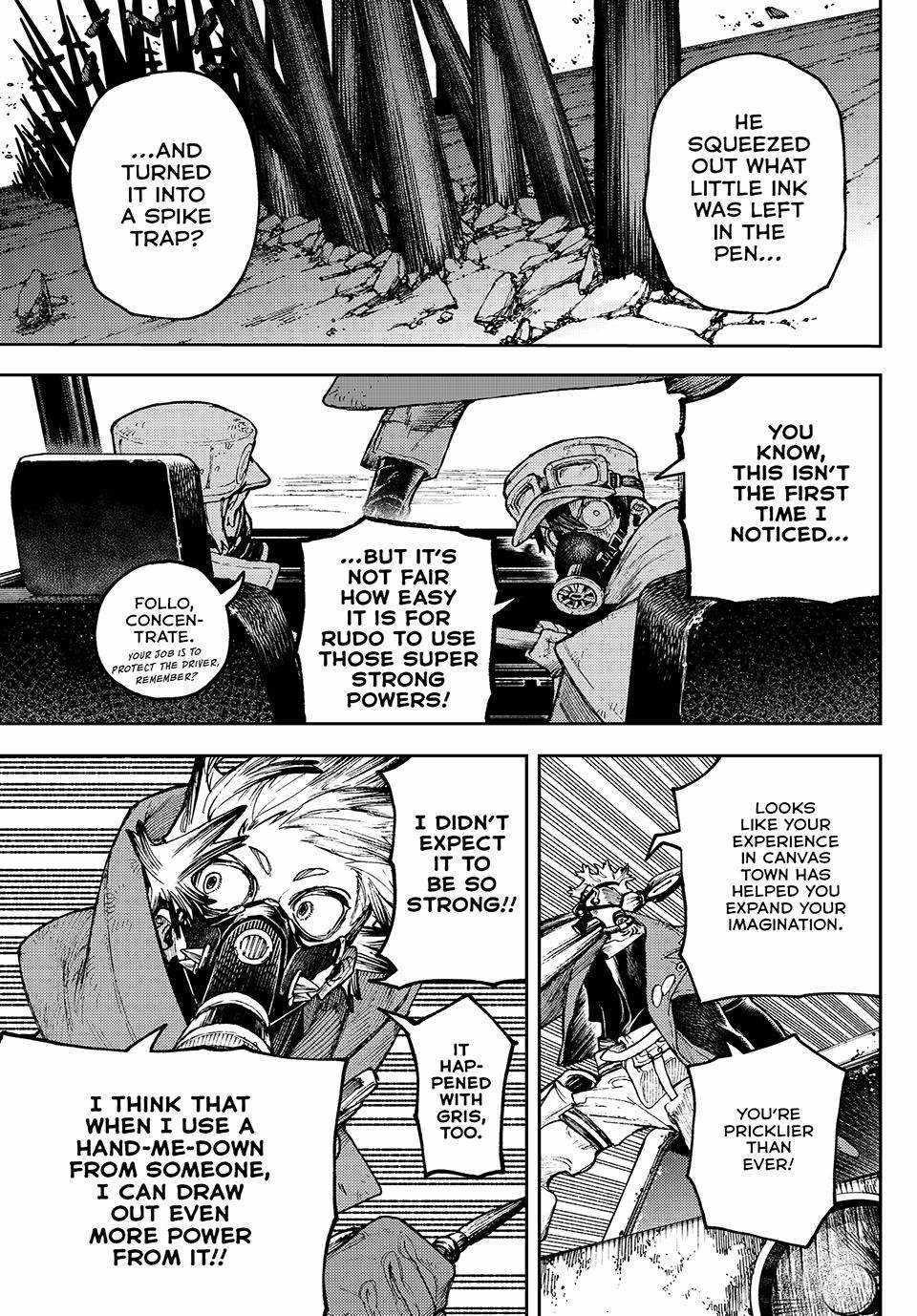 Gachiakuta Manga Chapter 95 page 13 - Hi there!