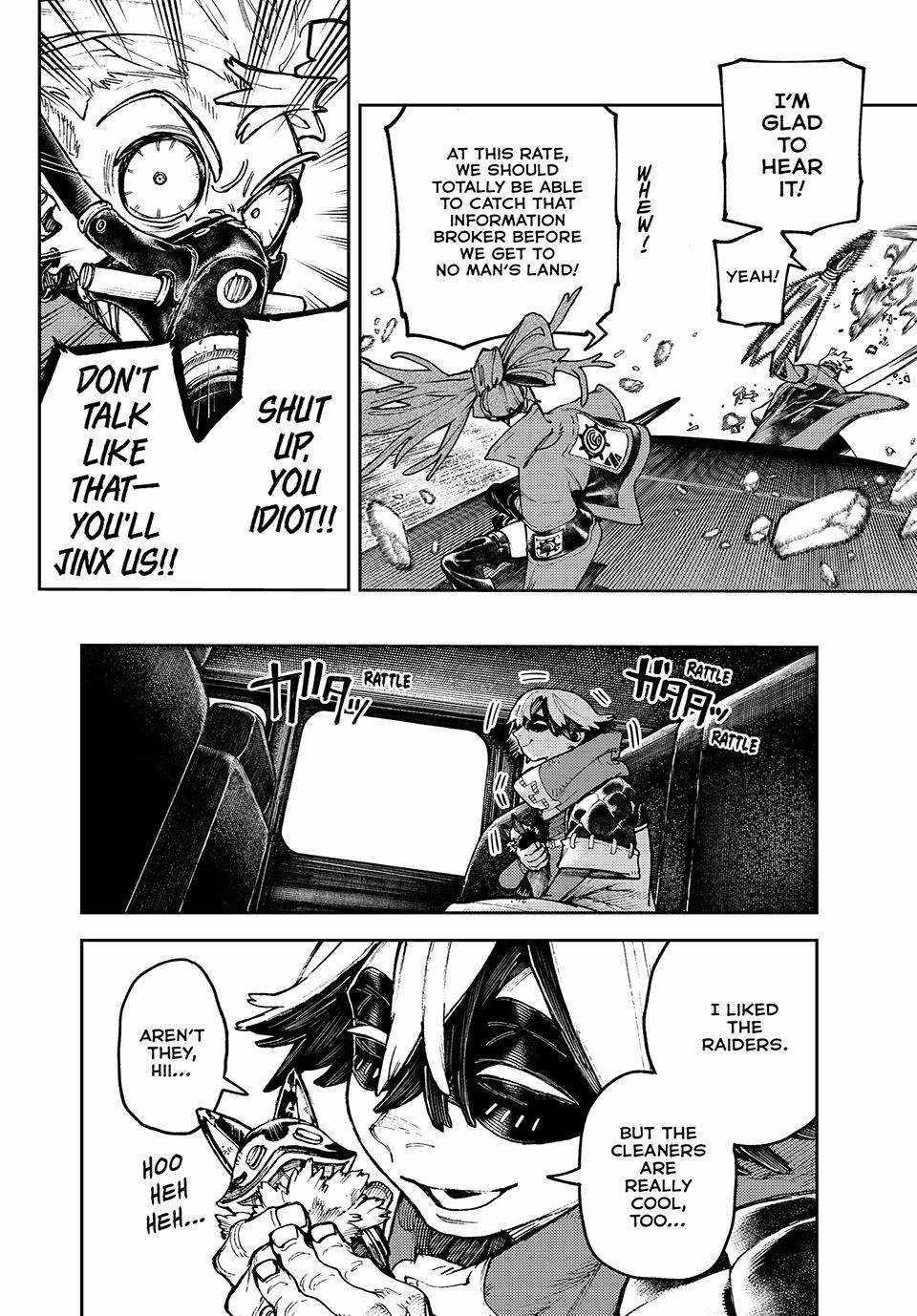 Gachiakuta Manga Chapter 95 page 14 - Hi there!