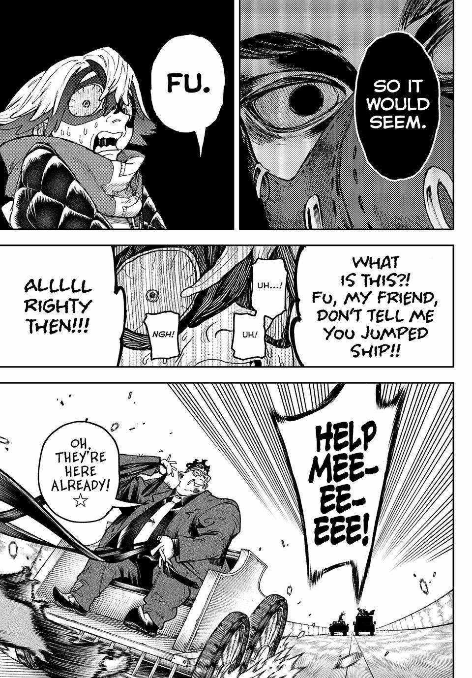 Gachiakuta Manga Chapter 95 page 19 - Hi there!