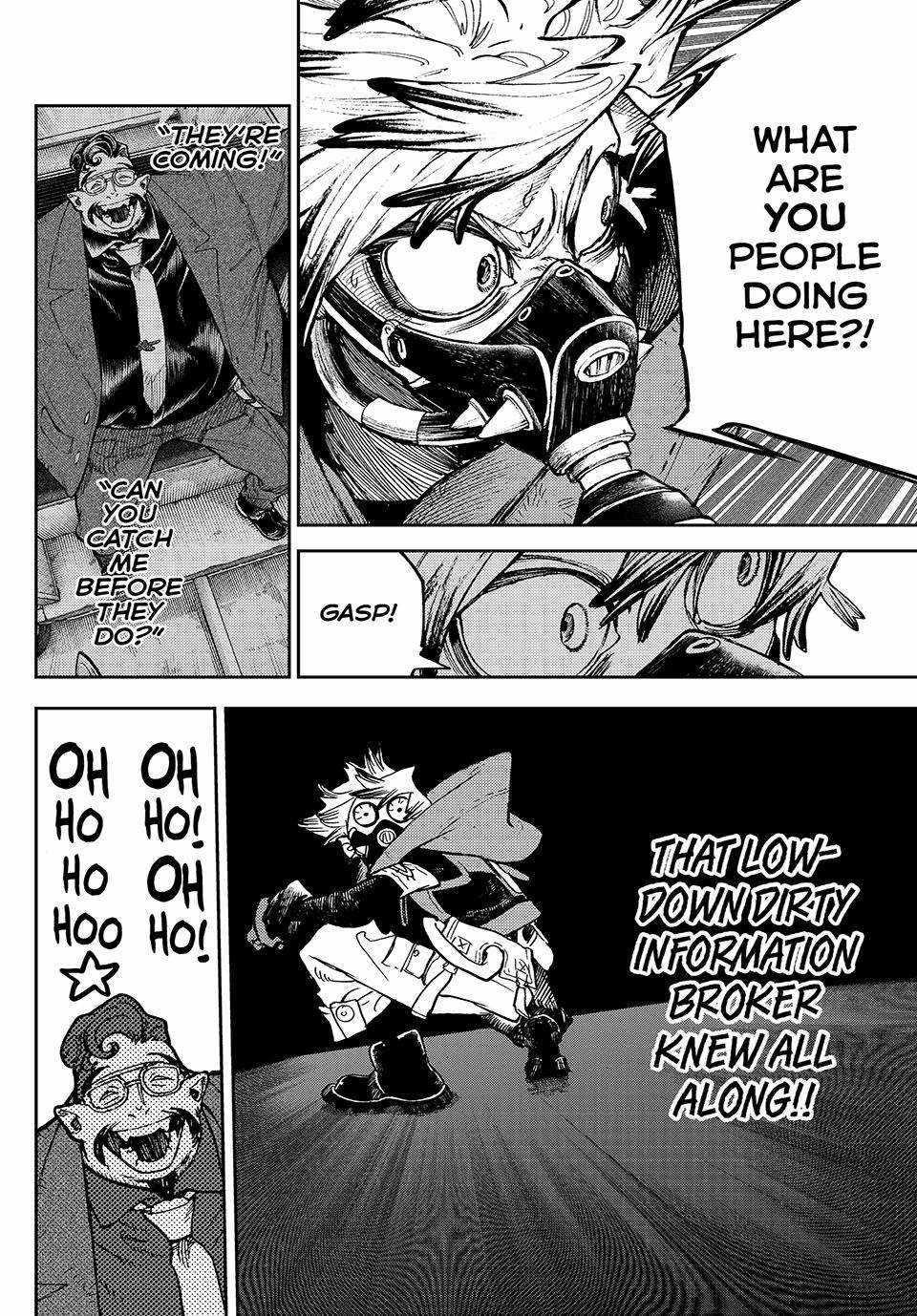 Gachiakuta Manga Chapter 96 page 3 - Three-way battle, Give or Take!