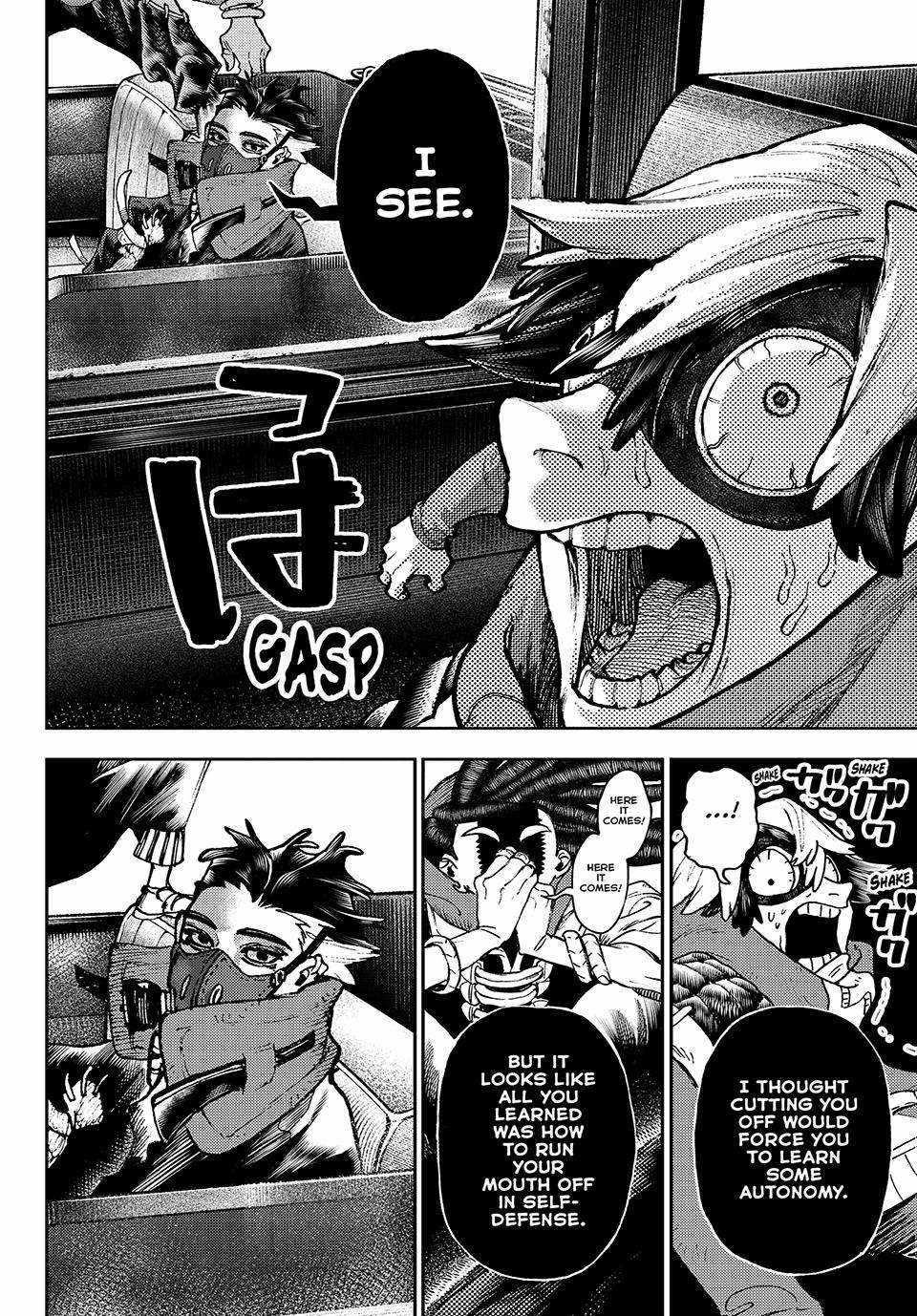 Gachiakuta Manga Chapter 96 page 5 - Three-way battle, Give or Take!