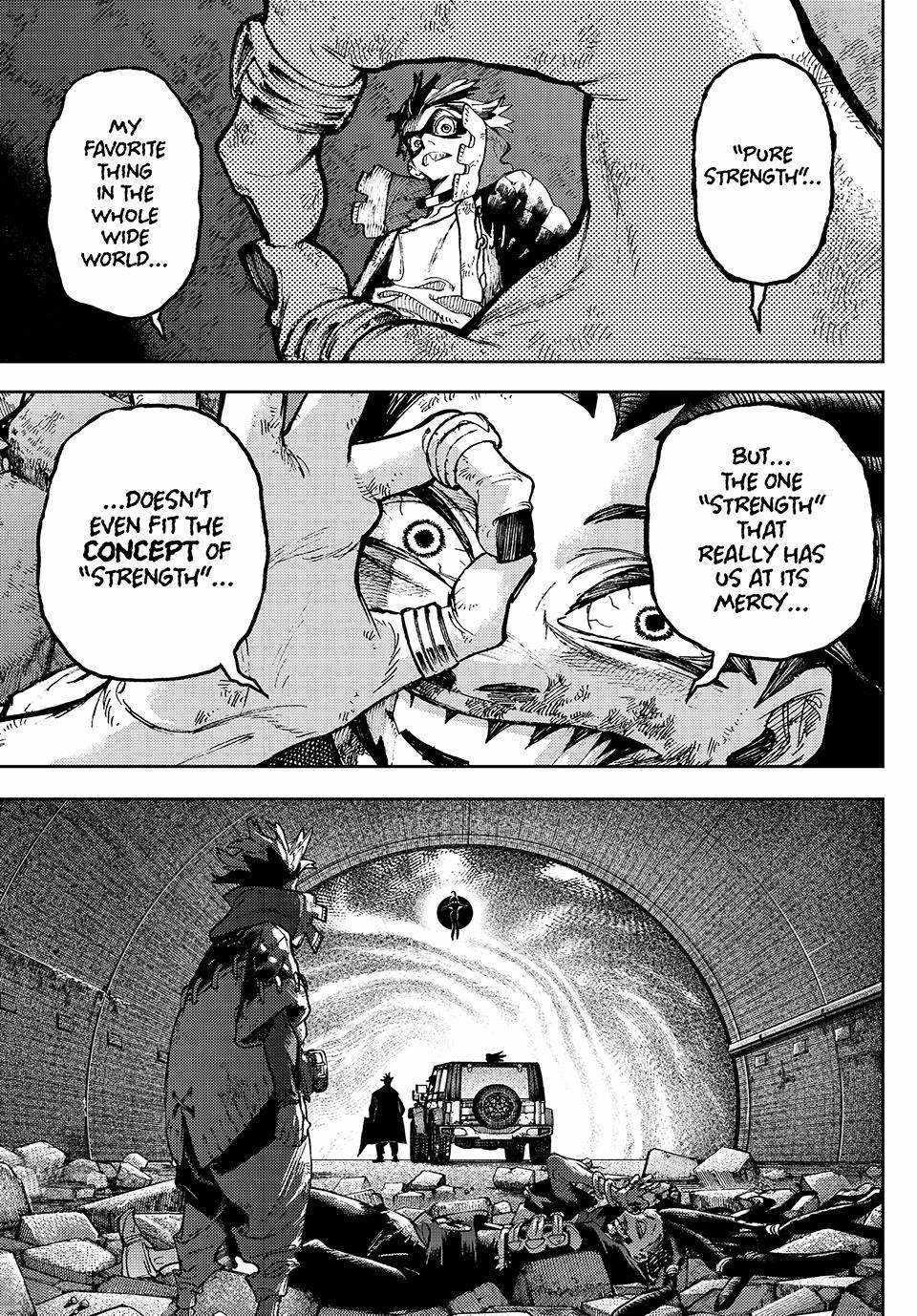 Gachiakuta Manga Chapter 99 page 3 - That's How You're Gonna Play It?